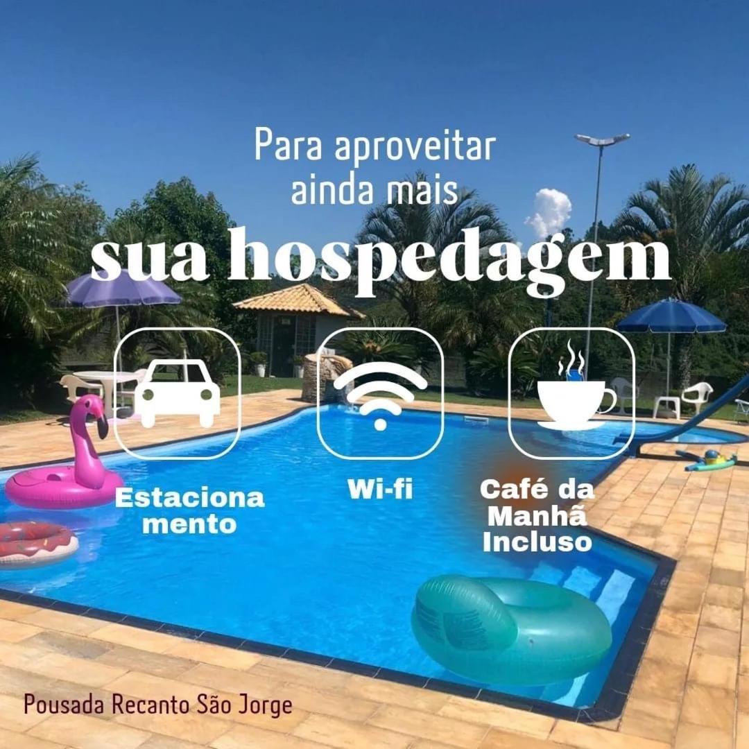 Pousada Recanto Sao Jorge Águas de Lindóia Exterior foto